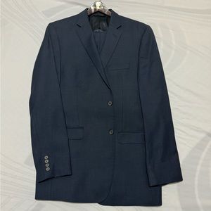 Men’s Ralph Lauren Slim Navy Wool Suit 44L